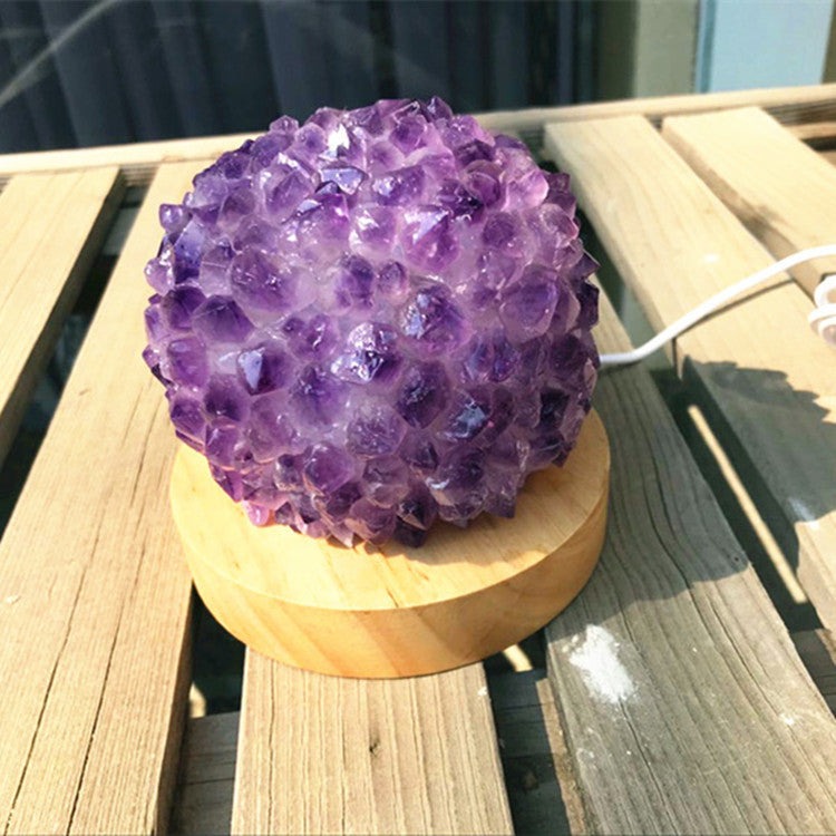 The Intuition: Raw Amethyst Geode Cluster