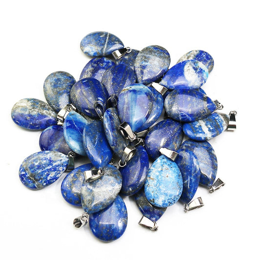 The Wisdom: Natural Lapis Lazuli Healing Pendant