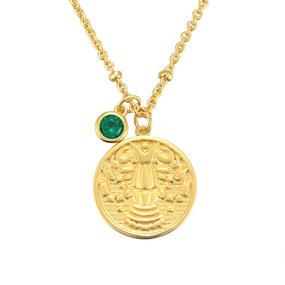 The Zodiac Spinner: 925 Sterling Silver Rotating Coin